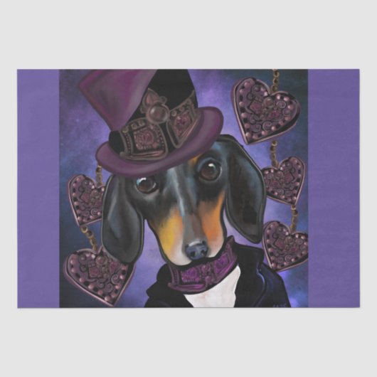 DACHSHUND TISSUEPAPIER (Voorkant)
