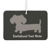 Dachshund Toot Mute Luchtverfrisser (Voorkant)