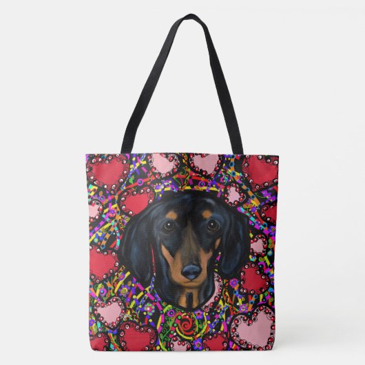 DACHSHUND TOTE BAG (Voorkant)