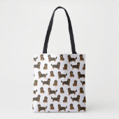 Dachshund Tote Bag (Voorkant)