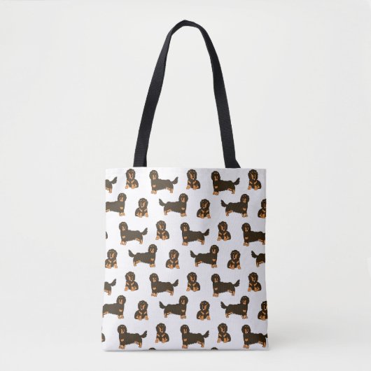 Dachshund Tote Bag (Voorkant)