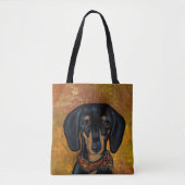 DACHSHUND TOTE BAG (Voorkant)