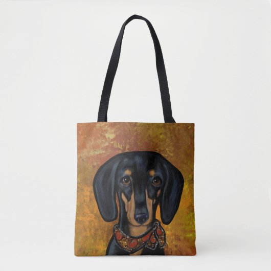 DACHSHUND TOTE BAG (Voorkant)