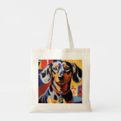 Dachshund Tote Bag (Achterkant)