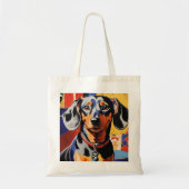 Dachshund Tote Bag (Voorkant)