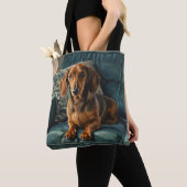 Dachshund Tote Bag (Dichtbij)