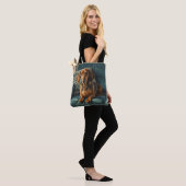 Dachshund Tote Bag (Op model)