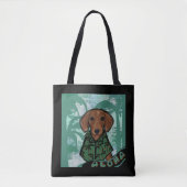 Dachshund Tote Bag (Voorkant)