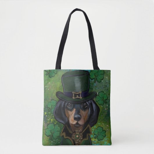 Dachshund Tote Bag (Voorkant)