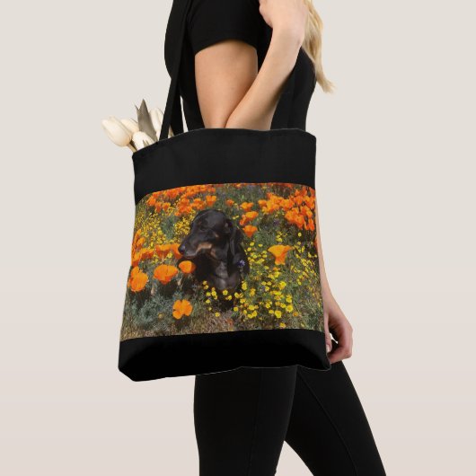 Dachshund Tote Bag (Dichtbij)