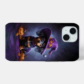 Dachshund tovenaar puppy met Halloween pompoen Case-Mate iPhone Case (Achterkant (horizontaal))