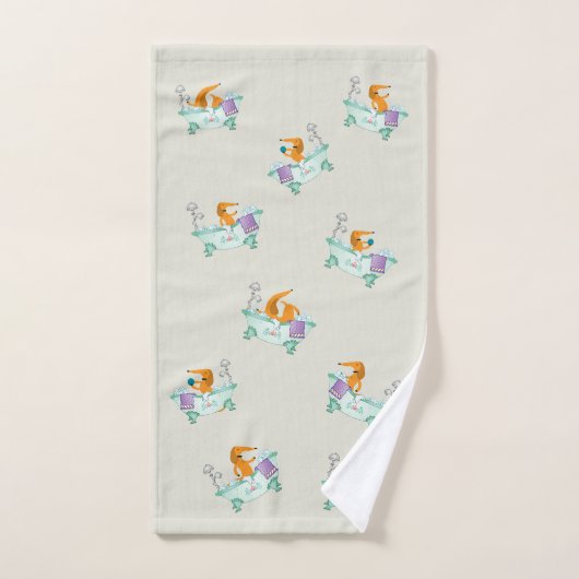 Dachshund Towel Wiener Dog Bathroom Handdoeken (Handdoek)