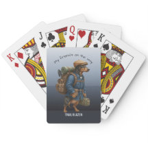 Dachshund Trail Blazer Wandelaar Avontuurlijk Spel
