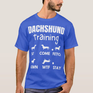 Dachshund Training Dachshund Hond Tricks 2 T-shirt