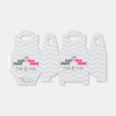 Dachshund Trouw Favorieten Doos voor Wiener Dog Bedankdoosjes (Uitgevouwen)