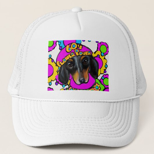 DACHSHUND TRUCKER PET (Voorkant)