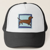 Dachshund Trucker Pet (Voorkant)