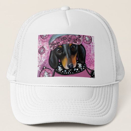 DACHSHUND TRUCKER PET (Voorkant)
