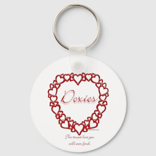 Dachshund True Love - Sleutelhanger