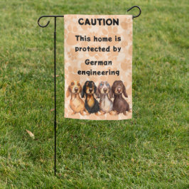 Dachshund Tuinvlag