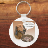 Dachshund Turkije Sleutelhanger (Voorkant)