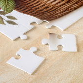 Dachshund tussen bloemen legpuzzel (Zijkant)