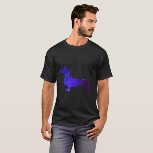 Dachshund Universe T-shirt (Voorkant volledig)