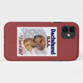 Dachshund USA Case-Mate iPhone Case (Achterkant (horizontaal))