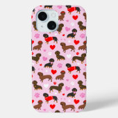 Dachshund-Valentijn Case-Mate iPhone Case (Achterkant)
