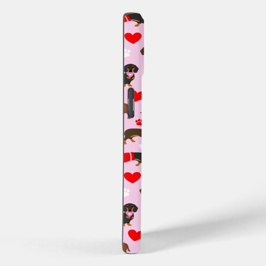Dachshund-Valentijn Case-Mate iPhone Case (Achterkant / Rechts)
