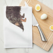 Dachshund-Valentijn Theedoek (Quarter Fold)