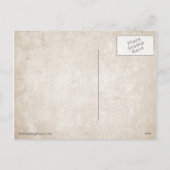 Dachshund-Valentijnsdag Feestdagenkaart (Achterkant)