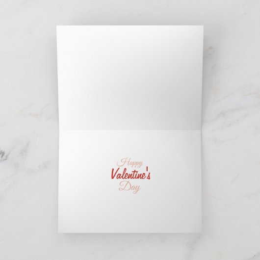 Dachshund Valentijnsdag kaart (Binnen)