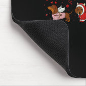 Dachshund Valentine Dachshund Valentine’s Day Saus Muismat (Hoek)