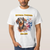 Dachshund verbinding: een geweldige band t-shirt (Voorkant)