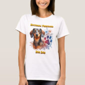 Dachshund verbinding: een geweldige band t-shirt (Voorkant)