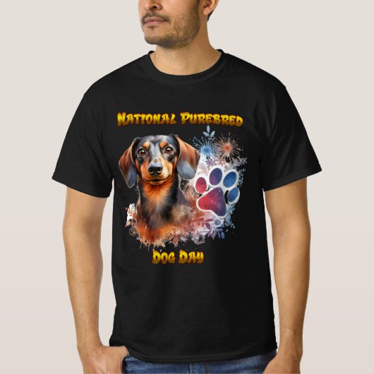 Dachshund verbinding: een geweldige band t-shirt (Voorkant)