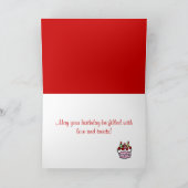 Dachshund Verjaardag Cartoon Kaart (Binnen)