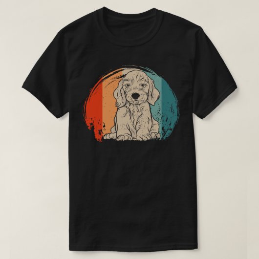 Dachshund Vintage 2 T-shirt (Design voorkant)