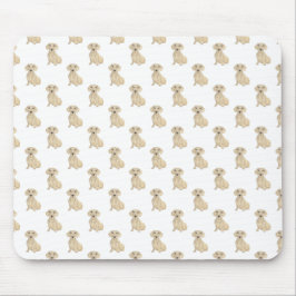 Dachshund (Vloeiend, Cream) Muismat