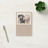 Dachshund (vloeiend) schilderen - Oorspronkelijke  Post-it® Notes (Kantoor)