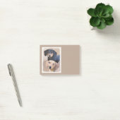 Dachshund (vloeiend) schilderen - Oorspronkelijke Post-it® Notes (Kantoor)