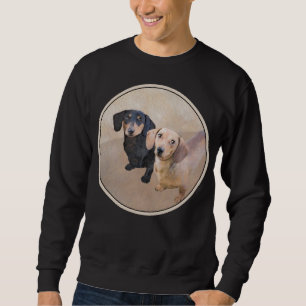 Dachshund (vloeiend) schilderen - Oorspronkelijke Trui