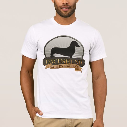 Dachshund [Vloeiend] T-shirt (Voorkant)