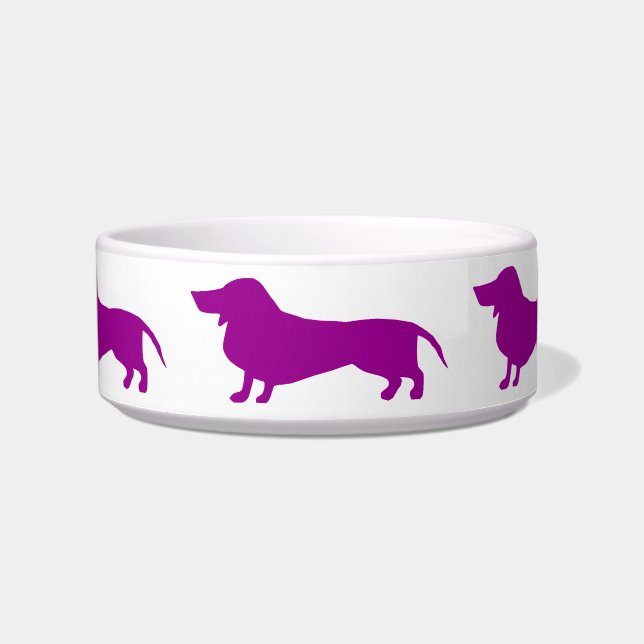 Dachshund Voerbakje (Voorkant)