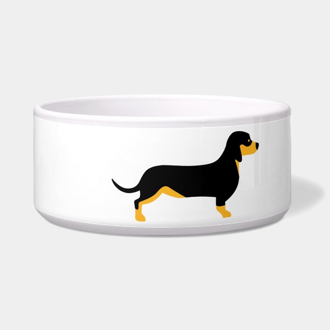 Dachshund Voerbakje (Rechts)