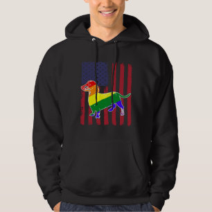 Dachshund voor Lgbt Hoodie