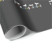 Dachshund Vrienden Cadeaupapier (Rol Hoek)