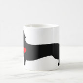 Dachshund Vrouw Liefje mok (Center)