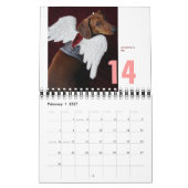 dachshund wall kalender 2012 - minuscule chumley (Feb 2027)